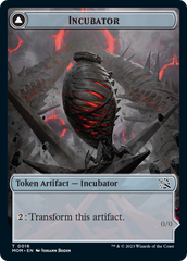 Incubator // Phyrexian (16) Double-Sided Token [March of the Machine Tokens] | Galaxy Games LLC