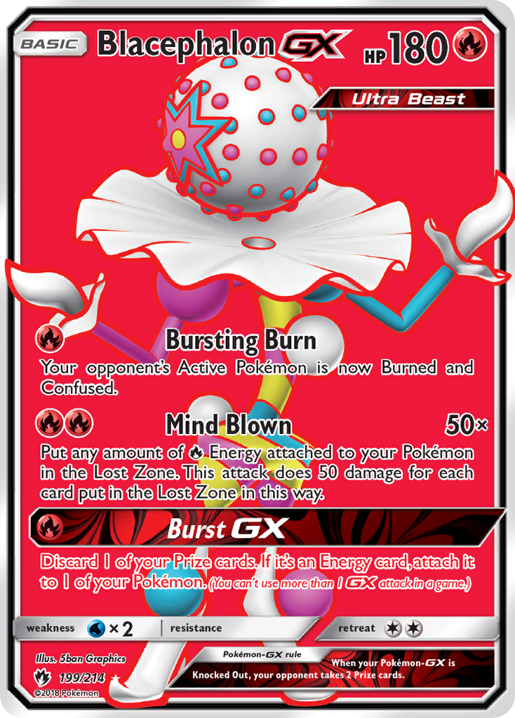 Blacephalon GX (199/214) [Sun & Moon: Lost Thunder] | Galaxy Games LLC