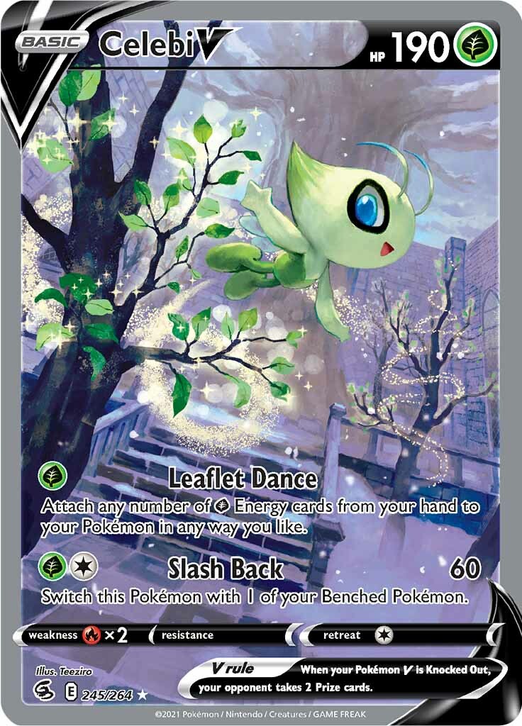 Celebi V (245/264) [Sword & Shield: Fusion Strike] | Galaxy Games LLC