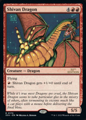 Shivan Dragon [30th Anniversary Edition] | Galaxy Games LLC