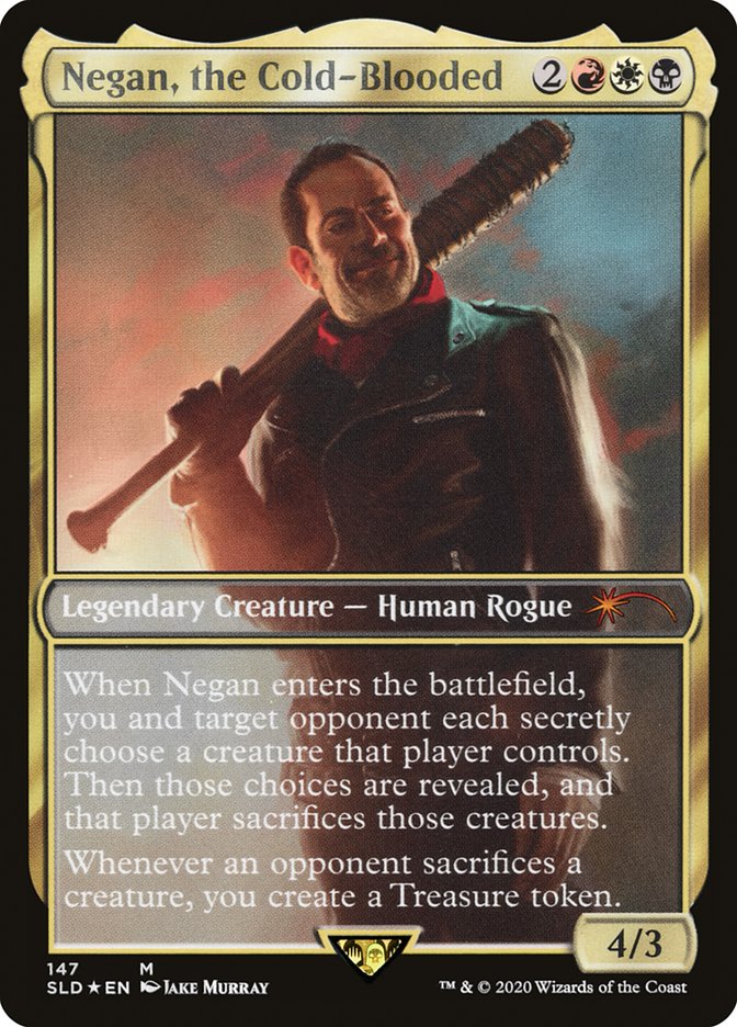Negan, the Cold-Blooded [Secret Lair Drop Series] | Galaxy Games LLC