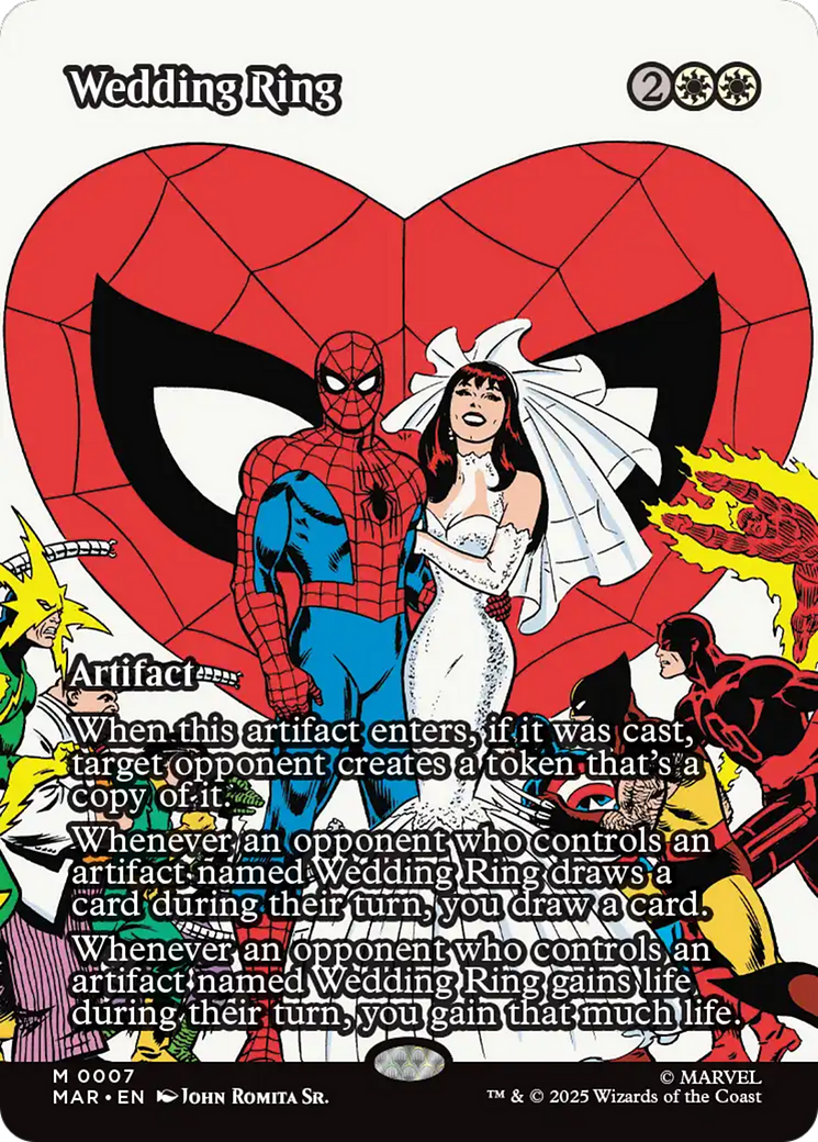 Wedding Ring (Borderless) [Marvel's Spider-Man: Eternal-Legal] | Galaxy Games LLC