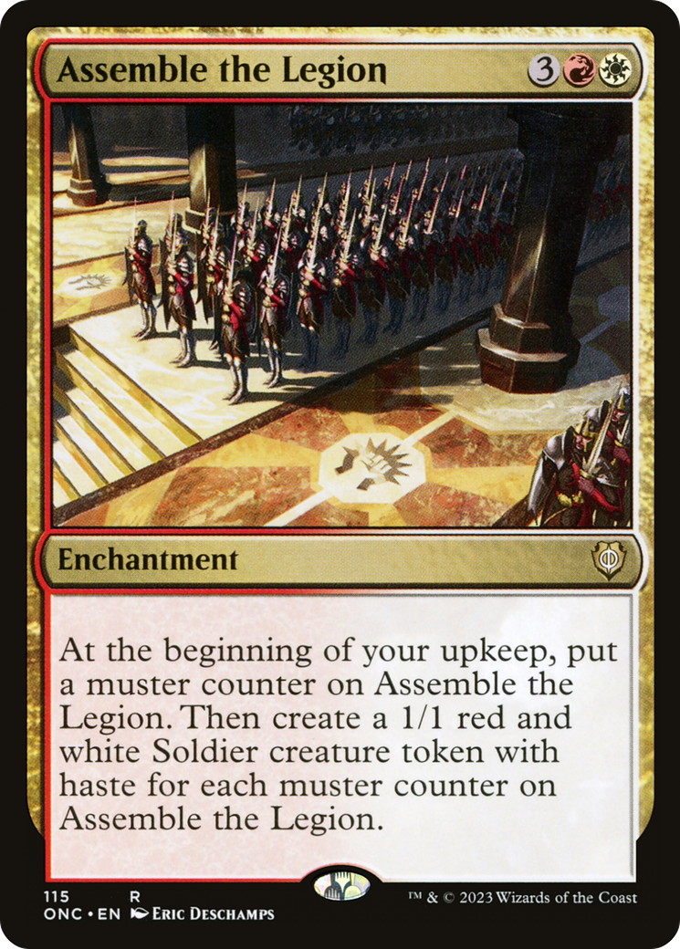 Assemble the Legion [Phyrexia: All Will Be One Commander] | Galaxy Games LLC