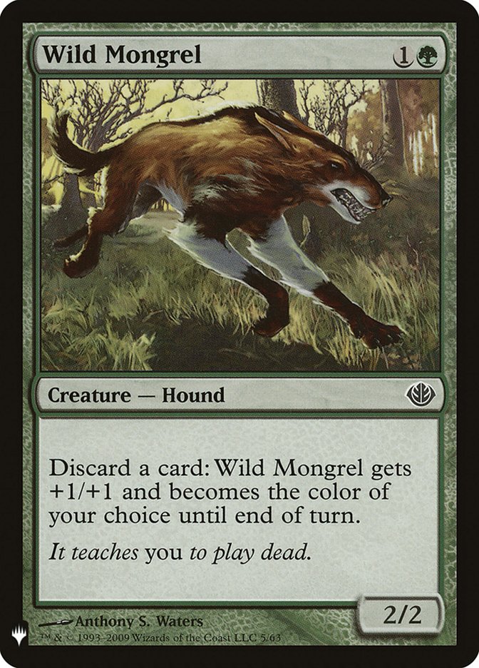 Wild Mongrel [Mystery Booster] | Galaxy Games LLC