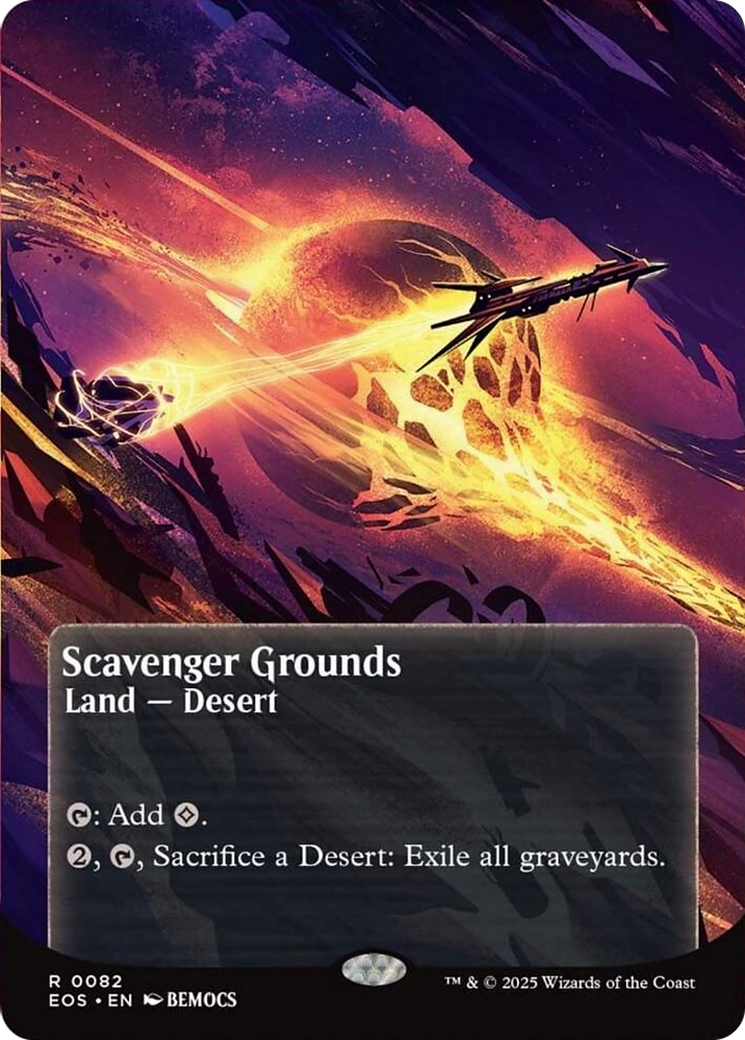 Scavenger Grounds (0082) (Borderless) [Edge of Eternities: Stellar Sights] | Galaxy Games LLC