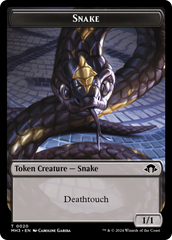 Snake // Energy Reserve Double-Sided Token [Modern Horizons 3 Tokens] | Galaxy Games LLC