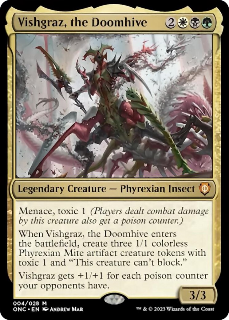 Vishgraz, the Doomhive [Phyrexia: All Will Be One Commander] | Galaxy Games LLC