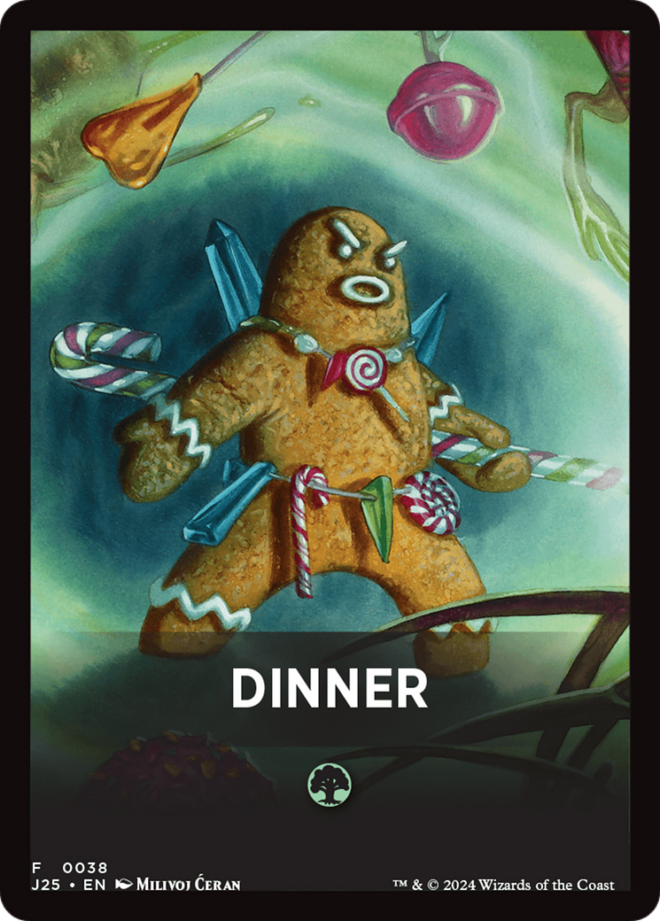 Dinner Theme Card [Foundations Jumpstart Front Cards] | Galaxy Games LLC