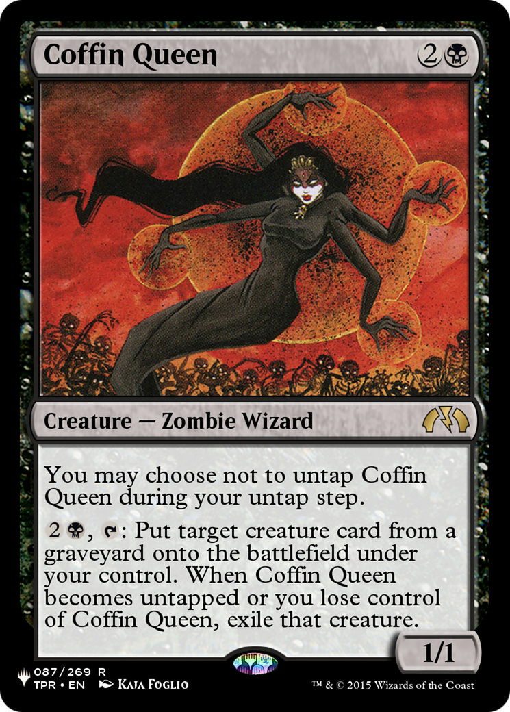 Coffin Queen [The List] | Galaxy Games LLC