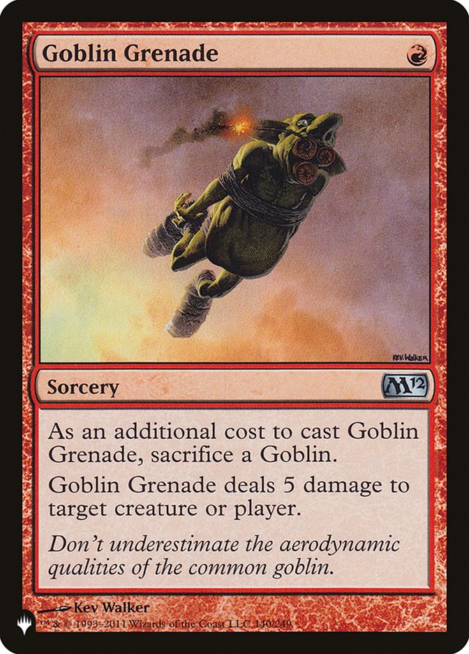 Goblin Grenade [The List] | Galaxy Games LLC