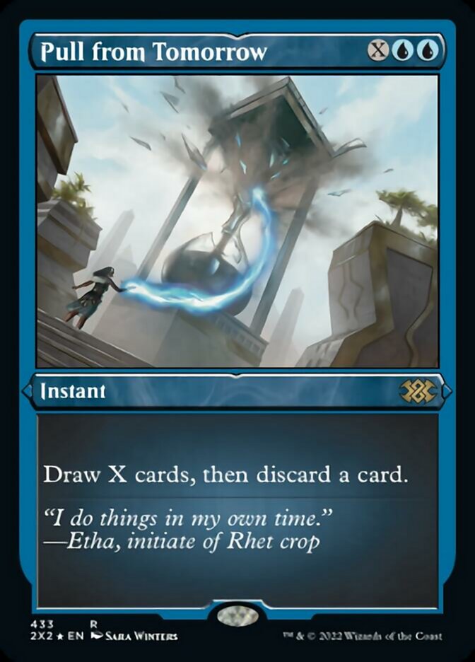Pull from Tomorrow (Foil Etched) [Double Masters 2022] | Galaxy Games LLC