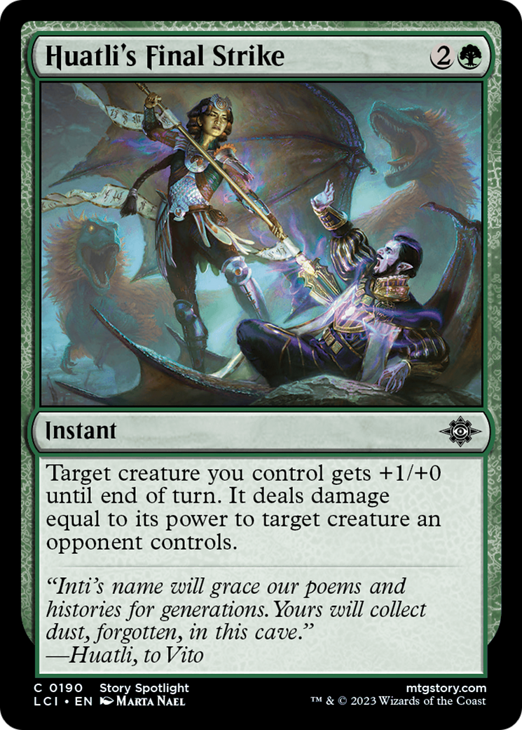 Huatli's Final Strike [The Lost Caverns of Ixalan] | Galaxy Games LLC