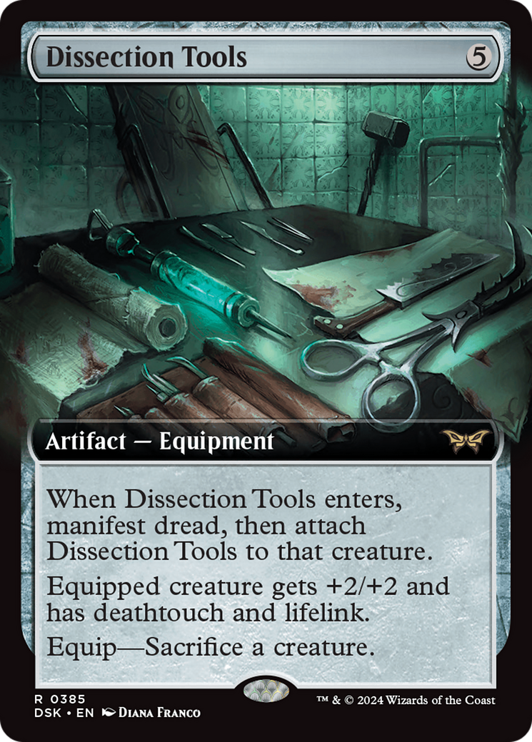 Dissection Tools (Extended Art) [Duskmourn: House of Horror] | Galaxy Games LLC