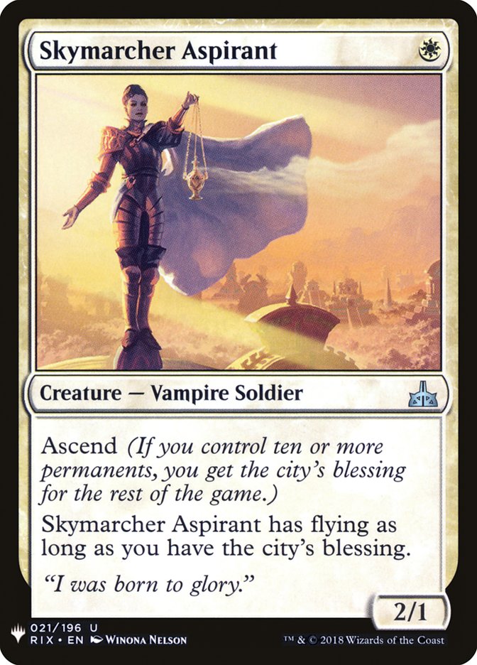 Skymarcher Aspirant [Mystery Booster] | Galaxy Games LLC