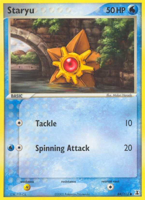 Staryu (84/113) [EX: Delta Species] | Galaxy Games LLC