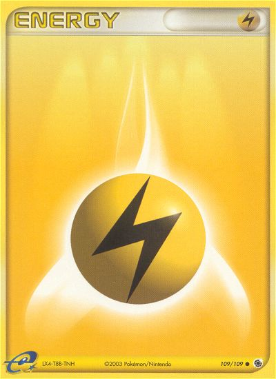 Lightning Energy (109/109) [EX: Ruby & Sapphire] | Galaxy Games LLC