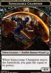 Sunscourge Champion // Cat Double-Sided Token [Hour of Devastation Tokens] | Galaxy Games LLC