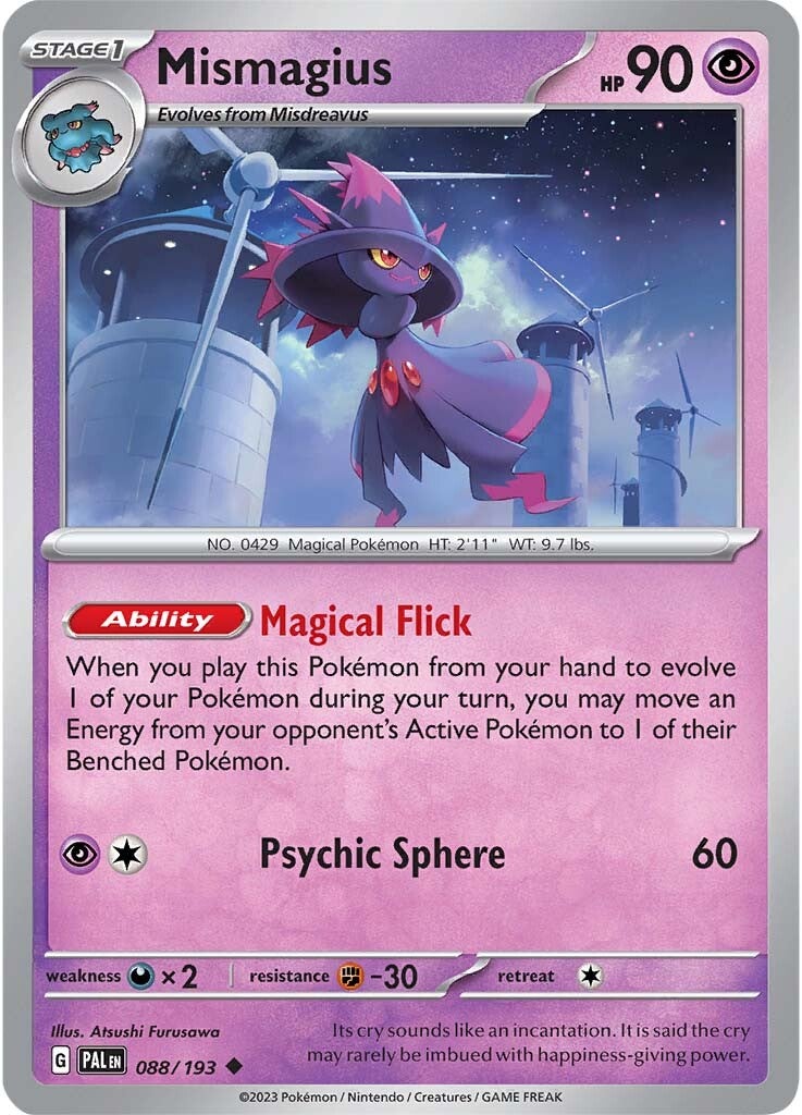 Mismagius (088/193) [Scarlet & Violet: Paldea Evolved] | Galaxy Games LLC