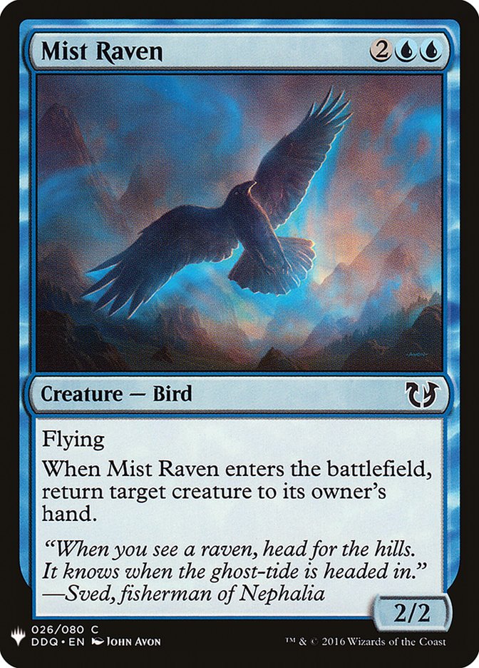 Mist Raven [Mystery Booster] | Galaxy Games LLC