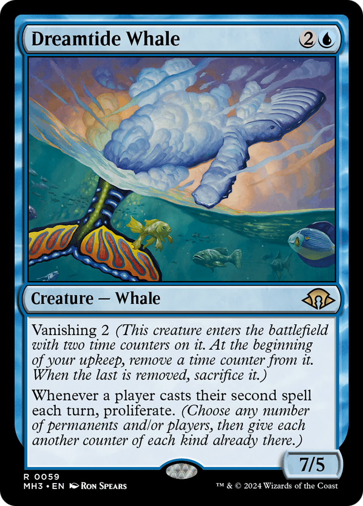 Dreamtide Whale [Modern Horizons 3] | Galaxy Games LLC