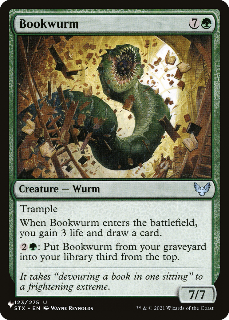 Bookwurm [The List] | Galaxy Games LLC