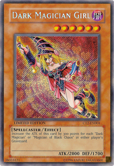 Dark Magician Girl [CT2-EN004] Secret Rare | Galaxy Games LLC