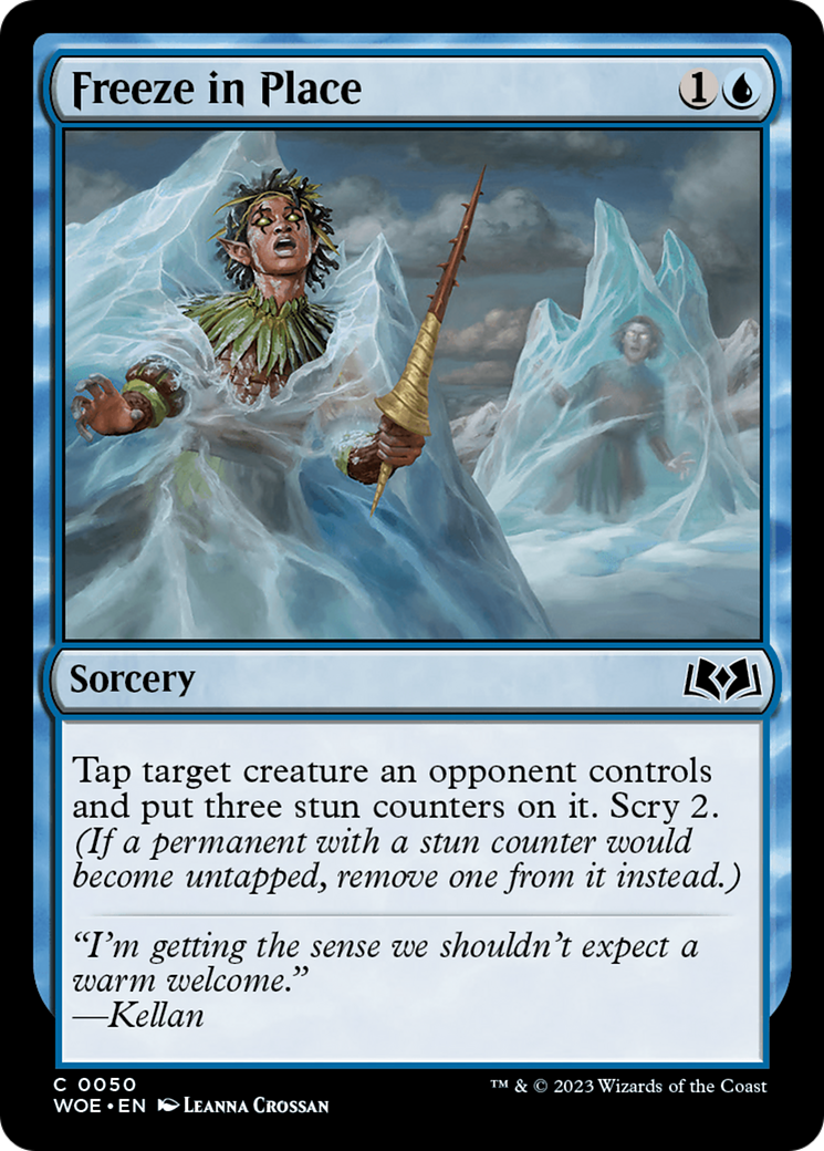 Freeze in Place [Wilds of Eldraine] | Galaxy Games LLC
