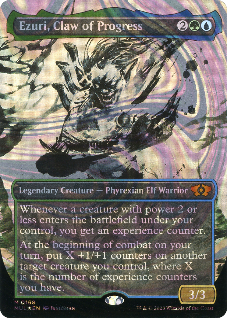 Ezuri, Claw of Progress (Halo Foil) [Multiverse Legends] | Galaxy Games LLC