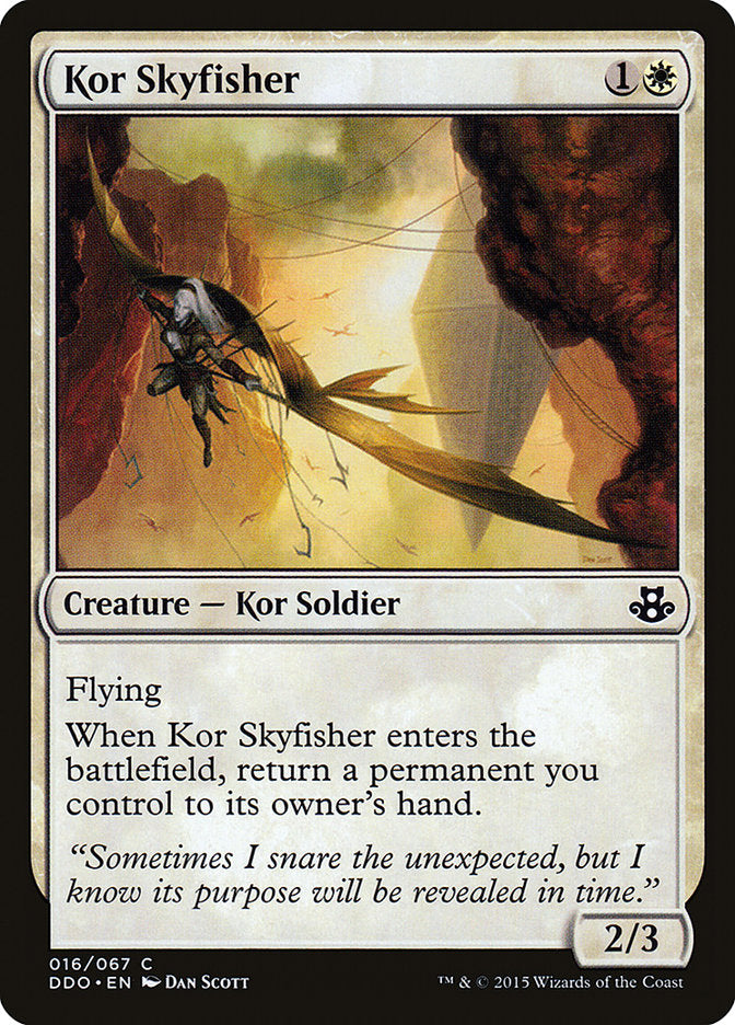 Kor Skyfisher [Duel Decks: Elspeth vs. Kiora] | Galaxy Games LLC