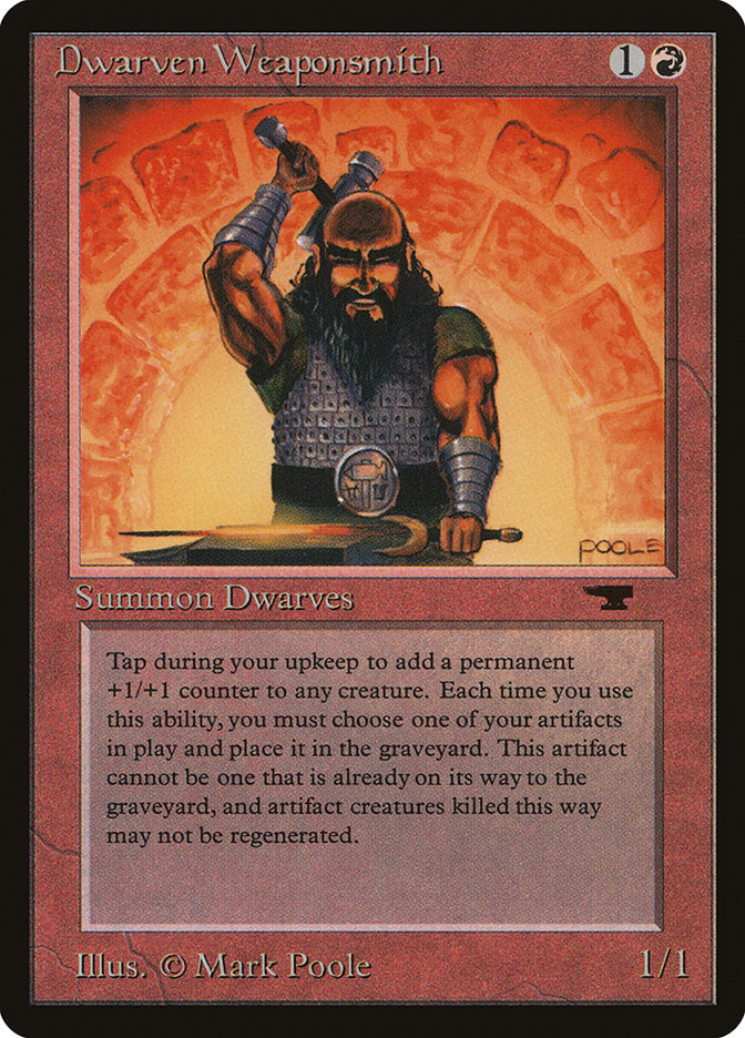 Dwarven Weaponsmith [Antiquities] | Galaxy Games LLC