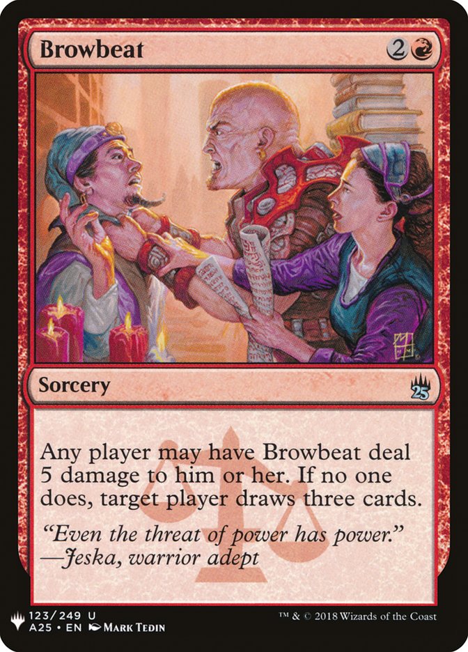 Browbeat [Mystery Booster] | Galaxy Games LLC