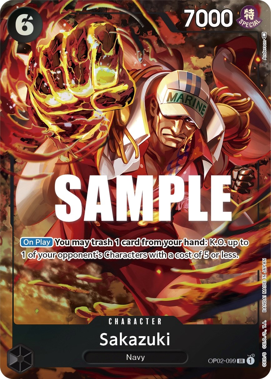 Sakazuki (Alternate Art) [Paramount War] | Galaxy Games LLC