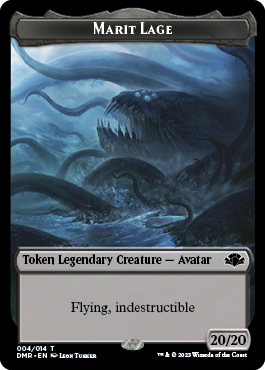 Elephant // Marit Lage Double-Sided Token [Dominaria Remastered Tokens] | Galaxy Games LLC