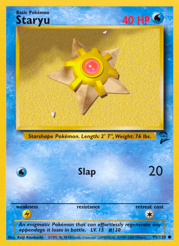 Staryu (95/130) [Base Set 2] | Galaxy Games LLC