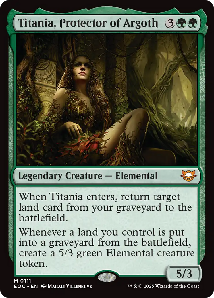 Titania, Protector of Argoth [Edge of Eternities Commander] | Galaxy Games LLC