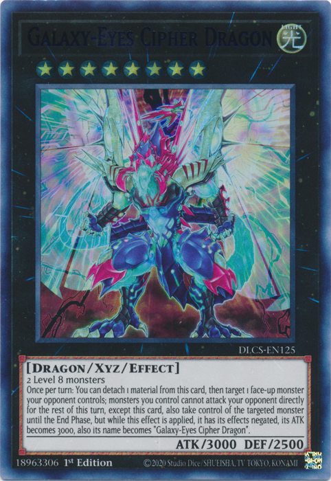 Galaxy-Eyes Cipher Dragon (Blue) [DLCS-EN125] Ultra Rare | Galaxy Games LLC