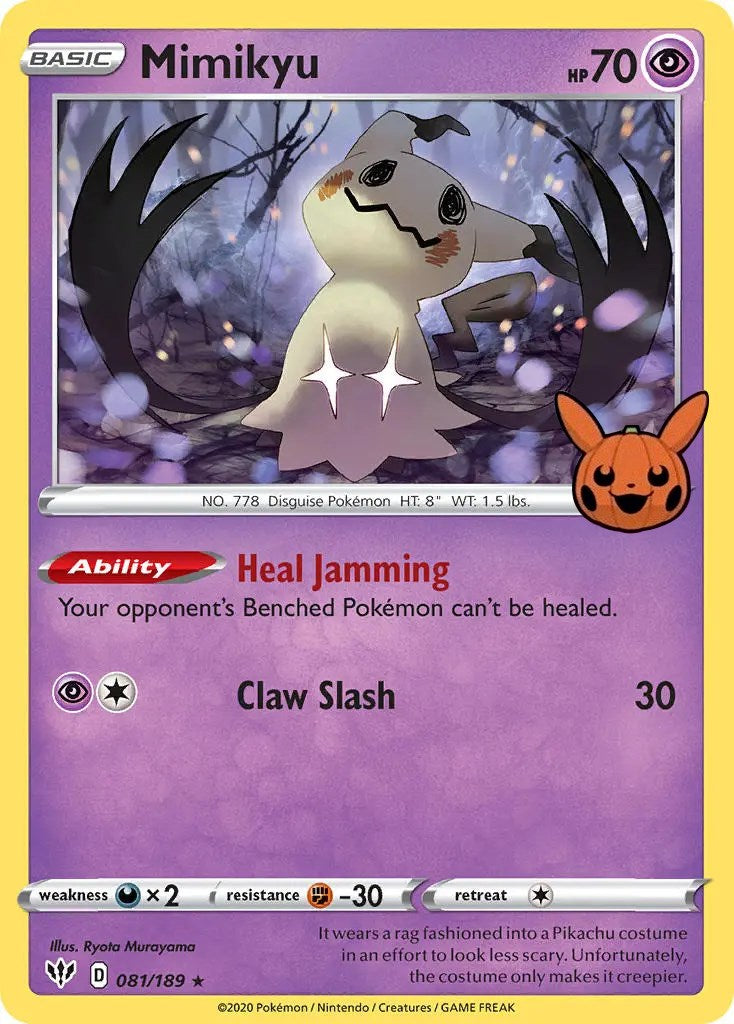 Mimikyu (081/189) [Trick or Trade] | Galaxy Games LLC