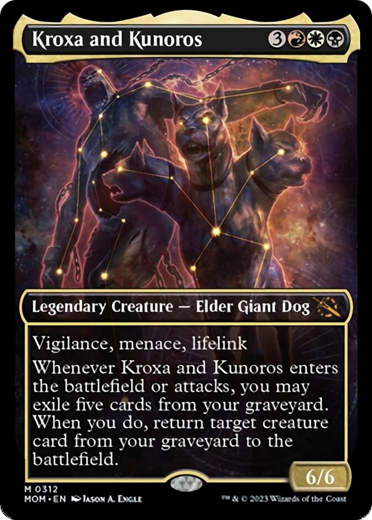 Kroxa and Kunoros (Showcase Planar Booster Fun) [March of the Machine] | Galaxy Games LLC