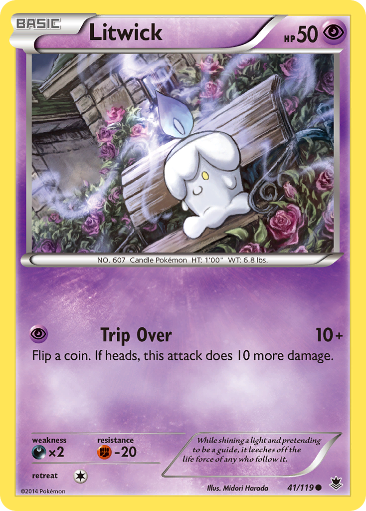 Litwick (41/119) [XY: Phantom Forces] | Galaxy Games LLC