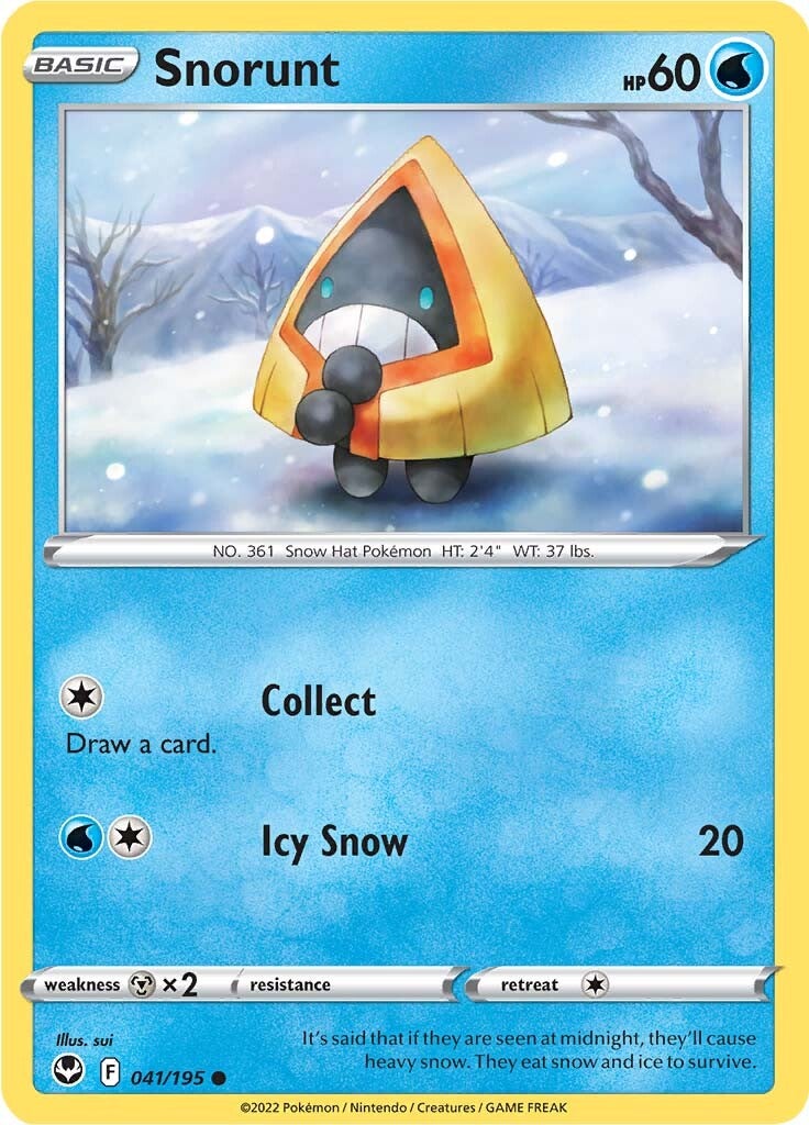 Snorunt (041/195) [Sword & Shield: Silver Tempest] | Galaxy Games LLC