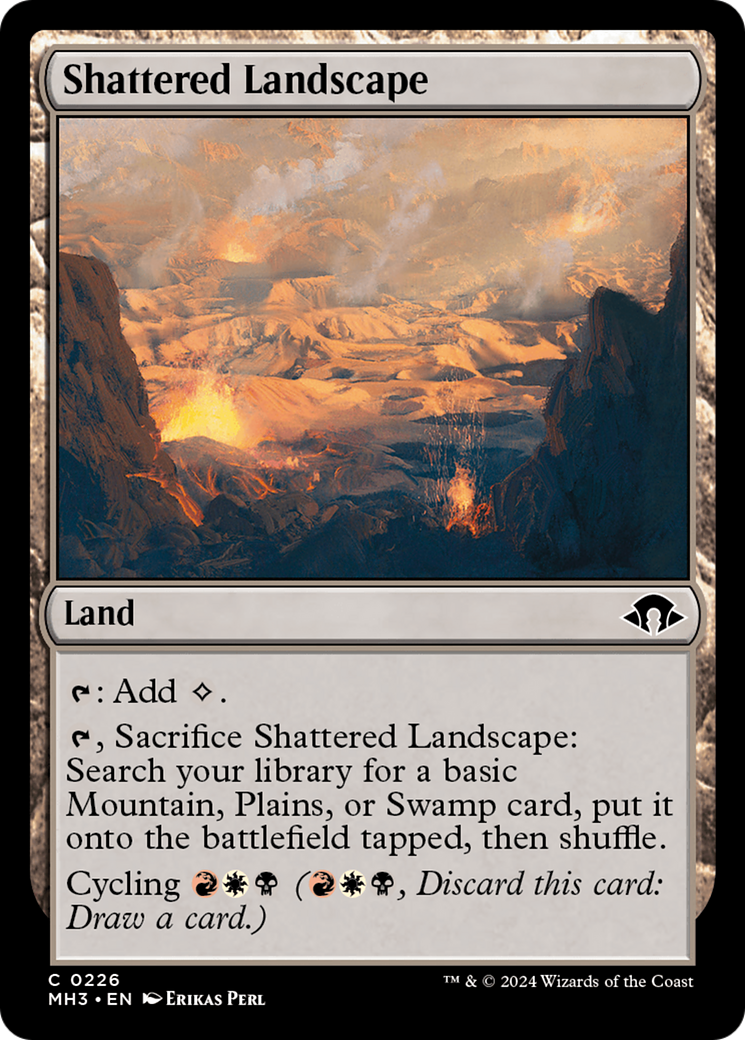 Shattered Landscape [Modern Horizons 3] | Galaxy Games LLC