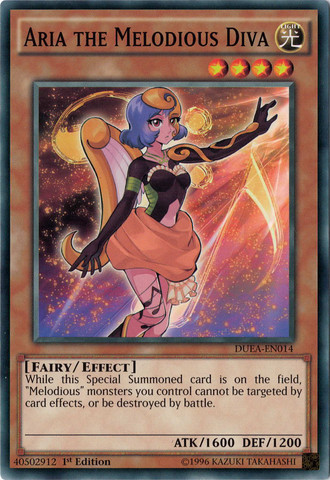 Aria the Melodious Diva [DUEA-EN014] Common | Galaxy Games LLC