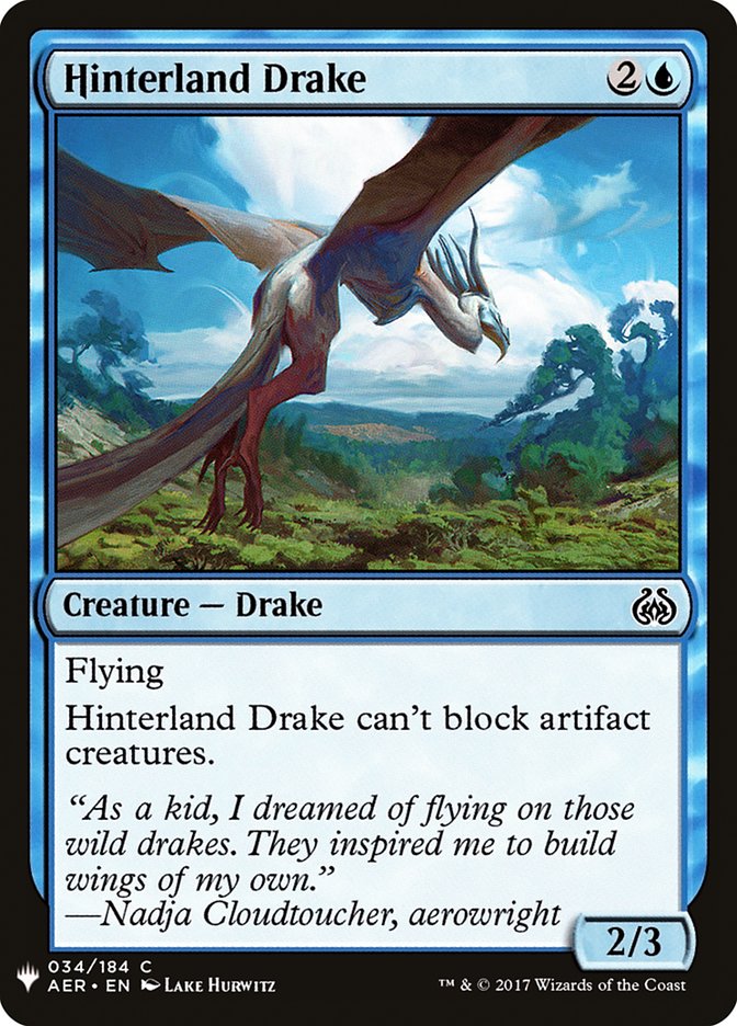 Hinterland Drake [Mystery Booster] | Galaxy Games LLC