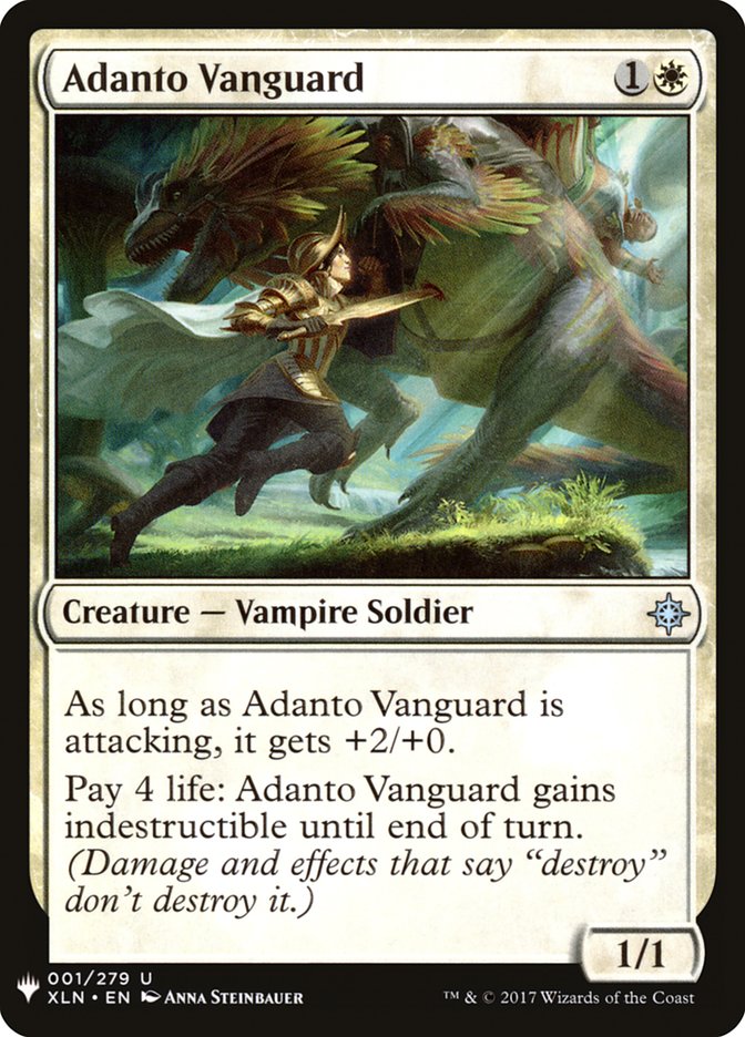 Adanto Vanguard [Mystery Booster] | Galaxy Games LLC