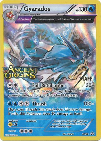 Gyarados (XY60) (Staff) [XY: Black Star Promos] | Galaxy Games LLC