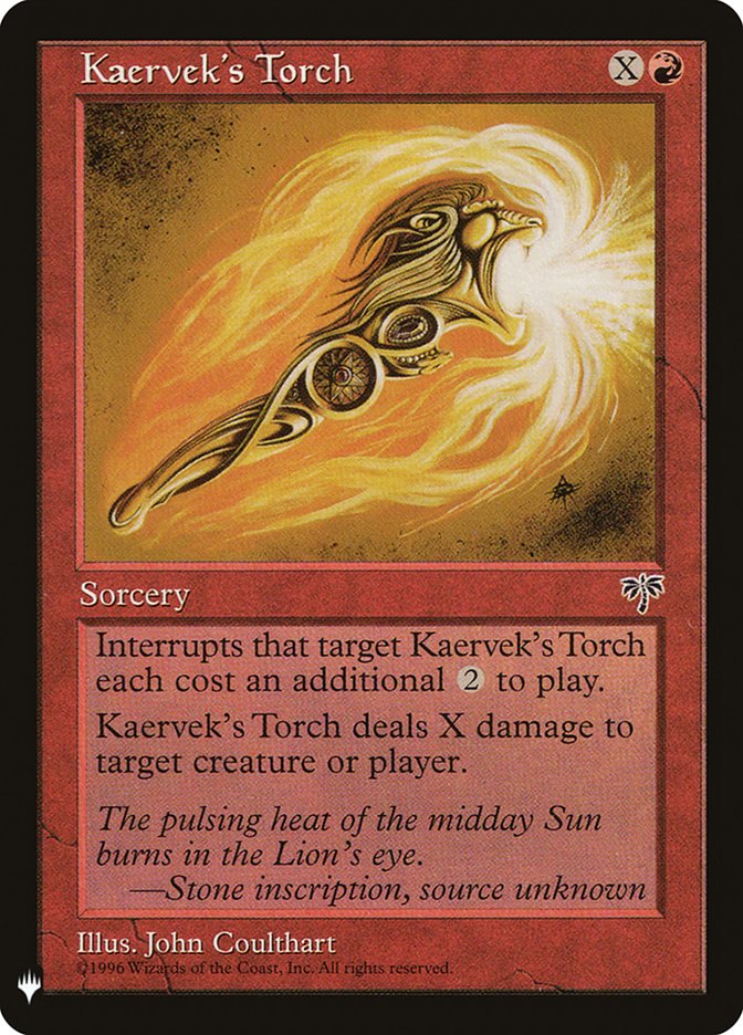 Kaervek's Torch [Mystery Booster] | Galaxy Games LLC