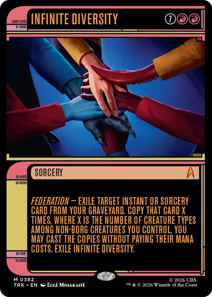 Infinite Diversity (Showcase) [Star Trek] | Galaxy Games LLC