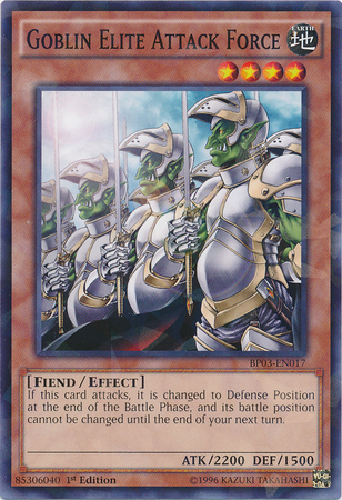 Goblin Elite Attack Force [BP03-EN017] Shatterfoil Rare | Galaxy Games LLC