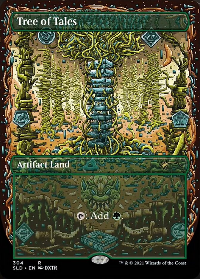 Tree of Tales (Borderless) [Secret Lair Drop Series] | Galaxy Games LLC