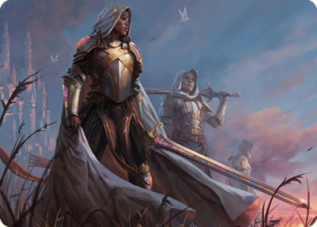 Danitha, Benalia's Hope Art Card [Dominaria United Art Series] | Galaxy Games LLC